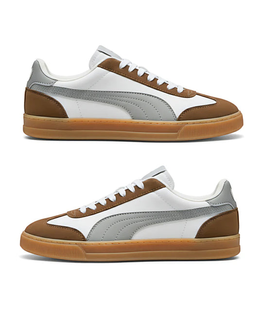 Club 5v5 Lux Inspired Sneakers For Men (White & Grey)