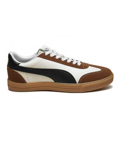 Club 5v5 Lux Inspired Sneakers For Men (White & Black)